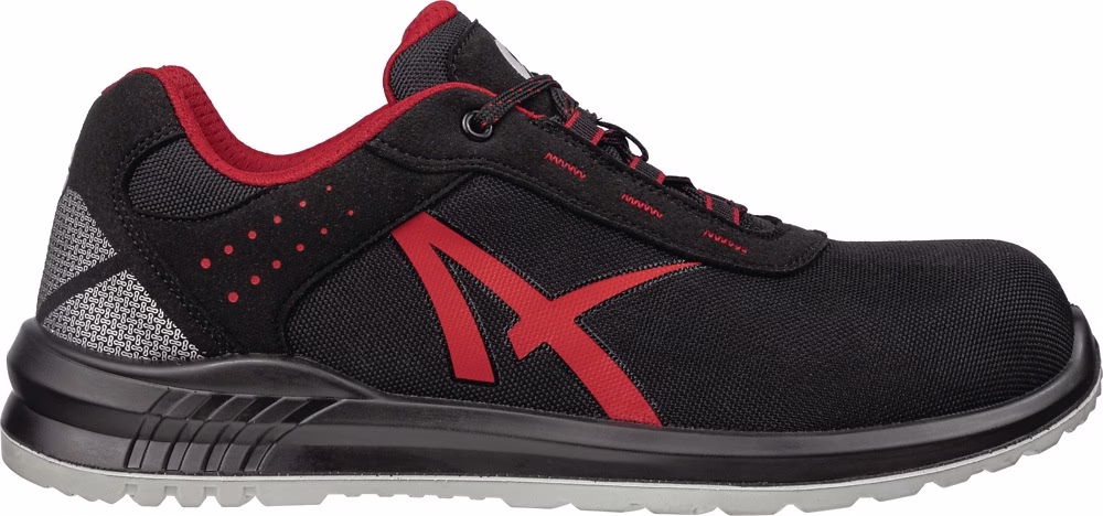 Sicherheitsschuh GRID LOW Gr.40 W.11 schwarz/rot S3L ESD FO SR