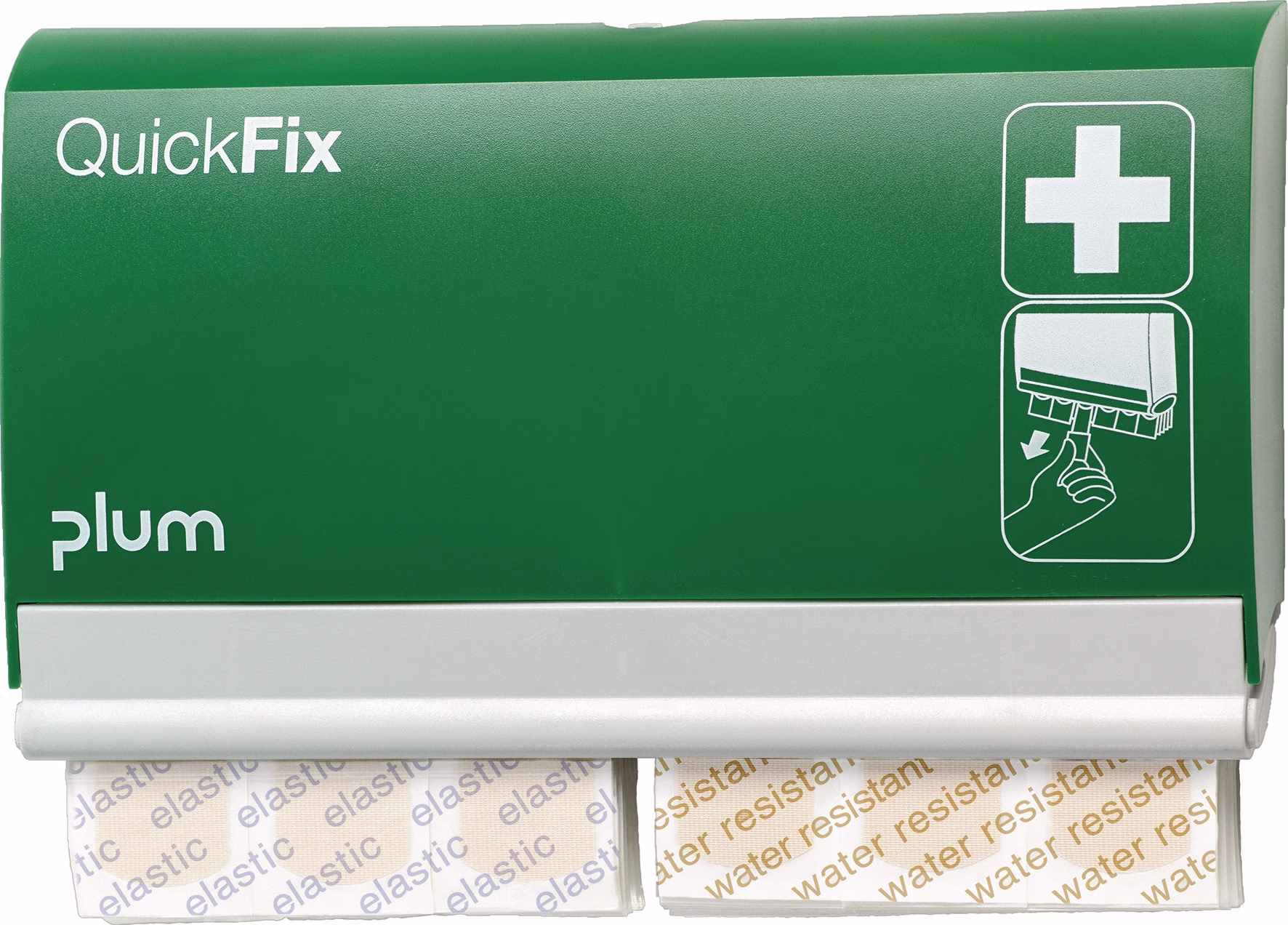 Pflasterspender QuickFix 1 B230xH135xT32ca.mm grün