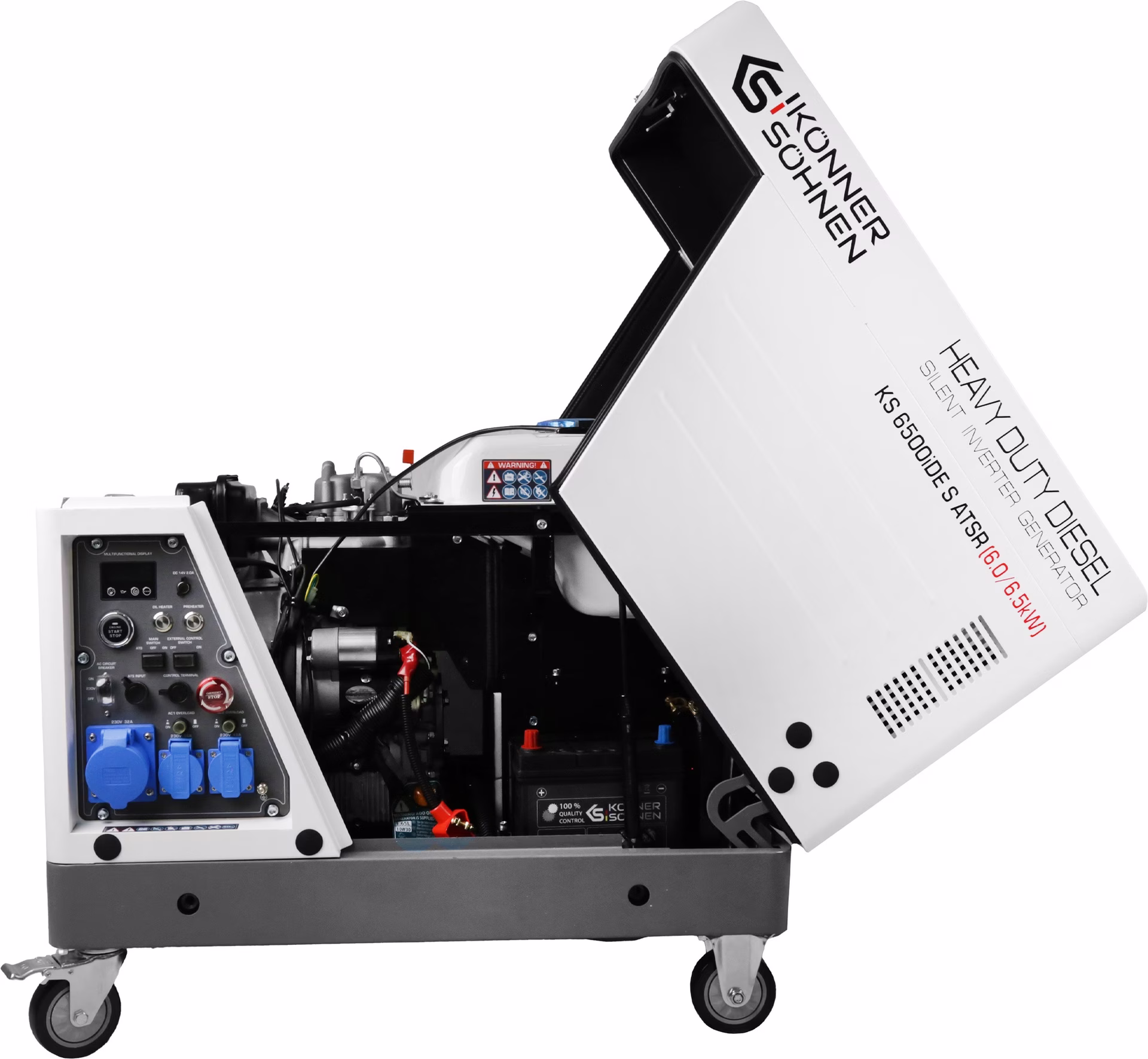 Stromerzeuger KS 6500iDE S ATSR 6 kW Diesel