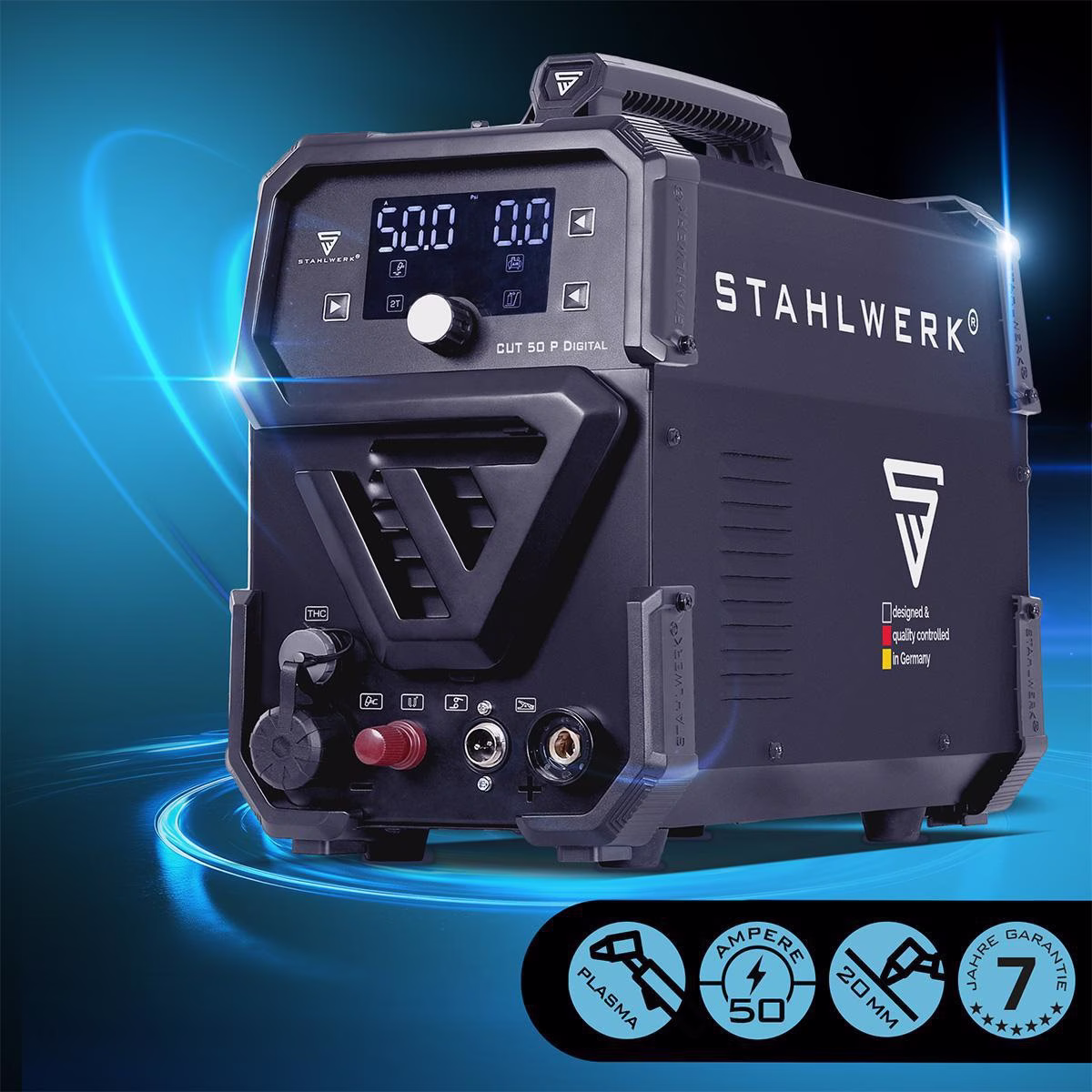 Plasmaschneider CUT 50 Pro Digital Einzelgerät m.Zub