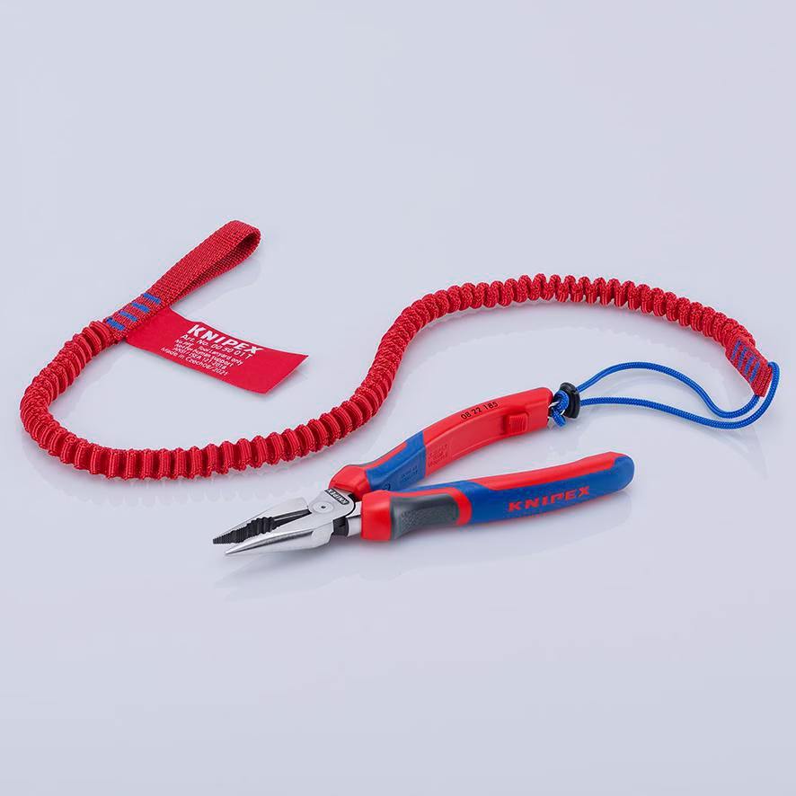 Spitzkombizange L.185mm pol.Comfort-Griff schwarz atram
