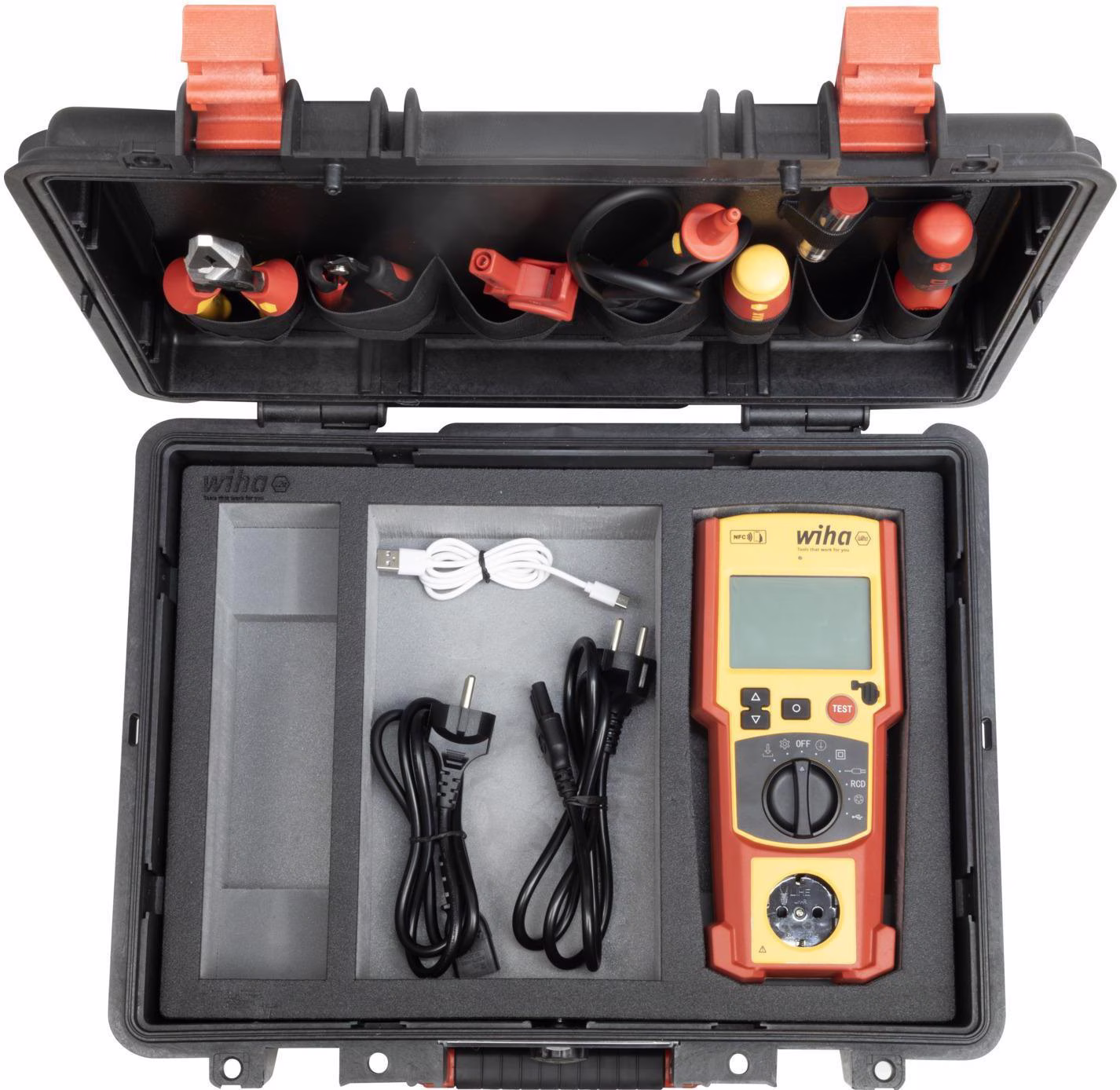 Gerätetester-Set PAT one im Koffer L457xB367xH190mm