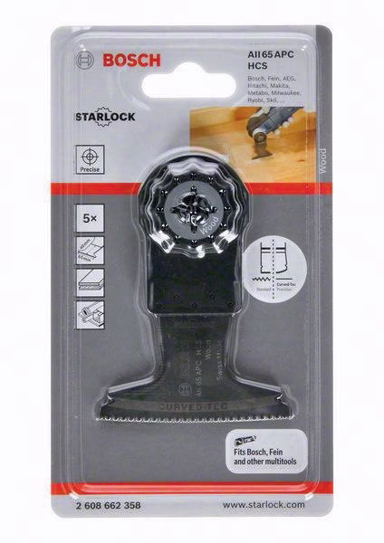 Tauchsägeblatt AII 65 APC B.65mm Eintauch-T.40mm Starlock 5er Pk