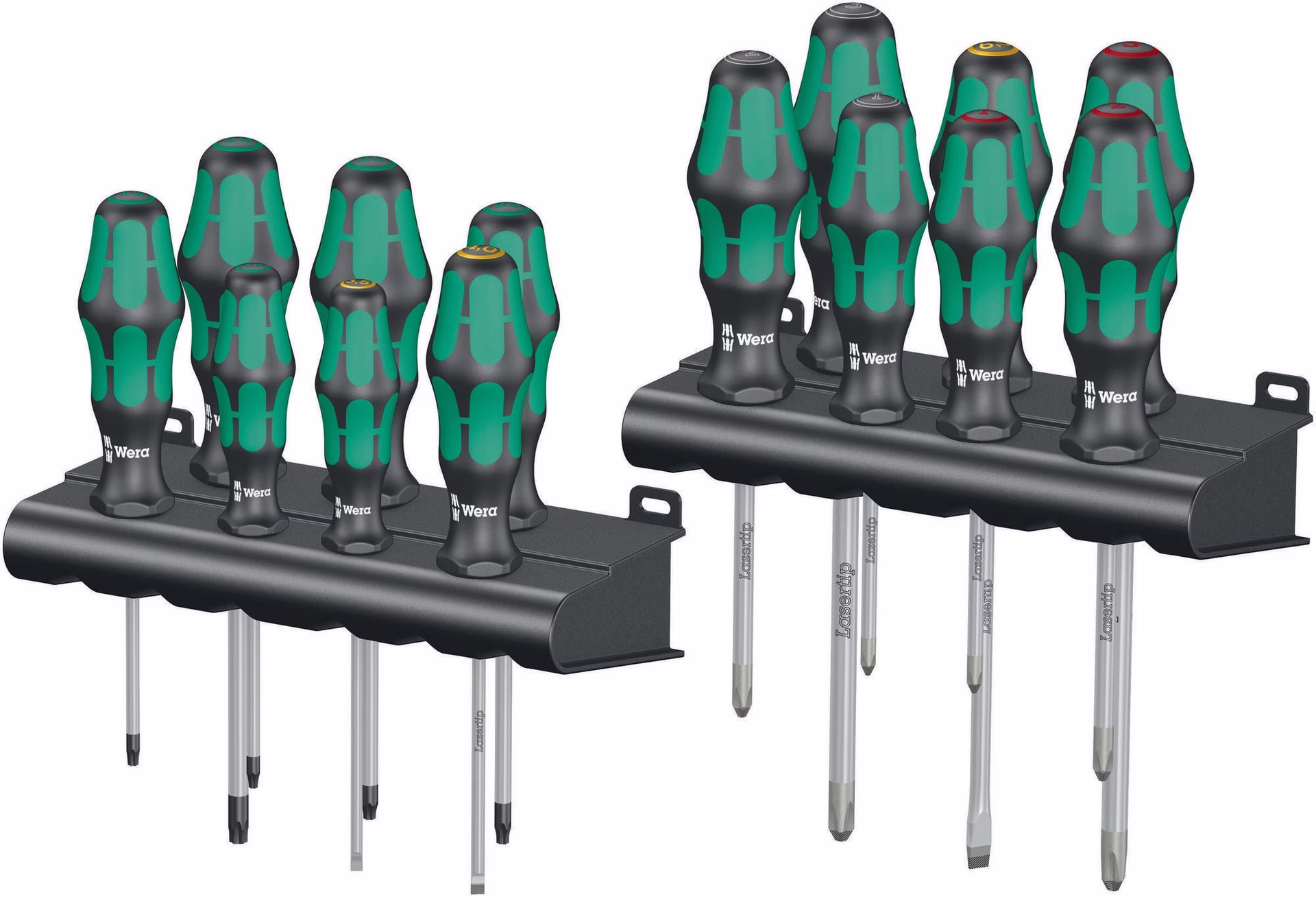 Schraubendrehersatz Kraftform Big Pk.300 14-tlg.Schlitz/PH/PZD/TX 2K-Griff