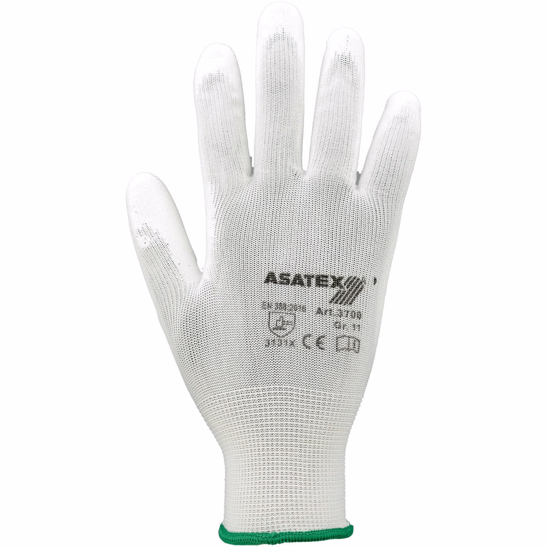 Handschuhe EN 388 PSA II Nyl.m.PU