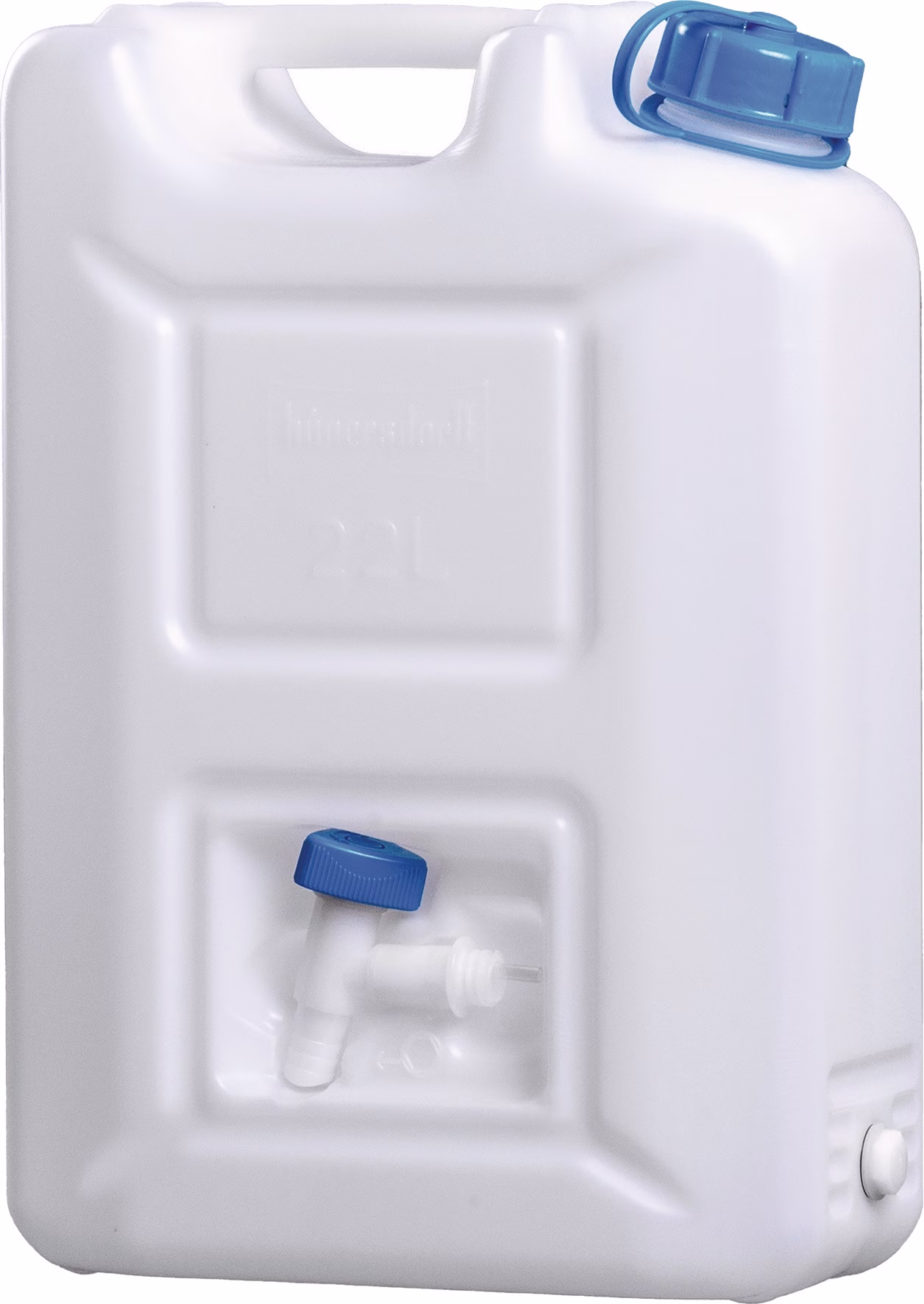 Wasserkanister HD-PE stapelbar,m.Auslaufhahn