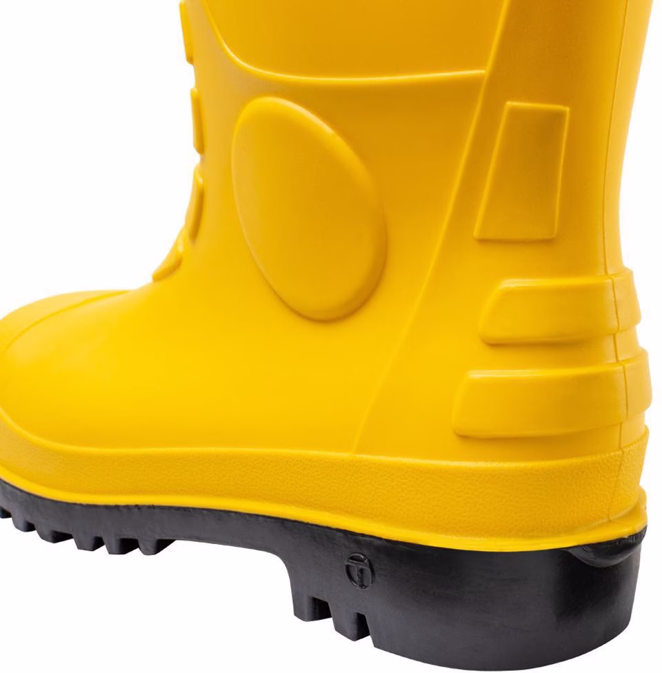 Sicherheitsstiefel EUROBOOT Gr.41 gelb/schwarz S5 SRC EN20345 PVC
