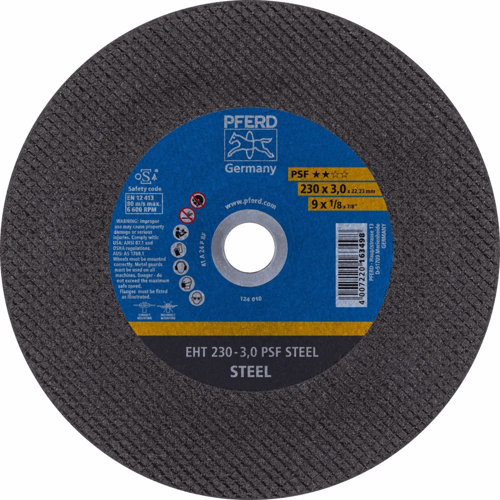 Trennscheibe PSF STEEL Bohr.22,23mm PFERD