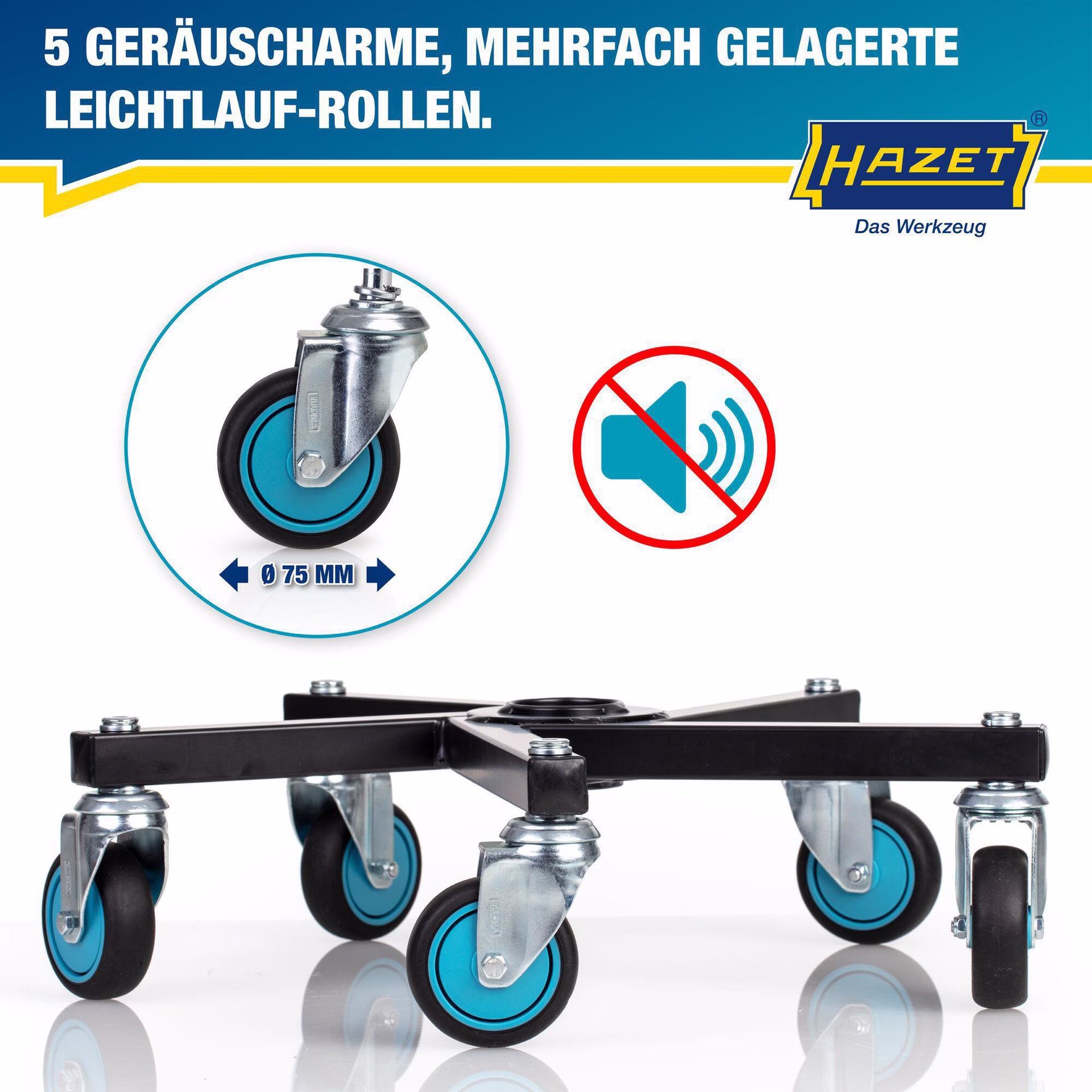 Drehhocker 195N-4 Vierkant-Rohrrahmen Sitz-H.430-550mm