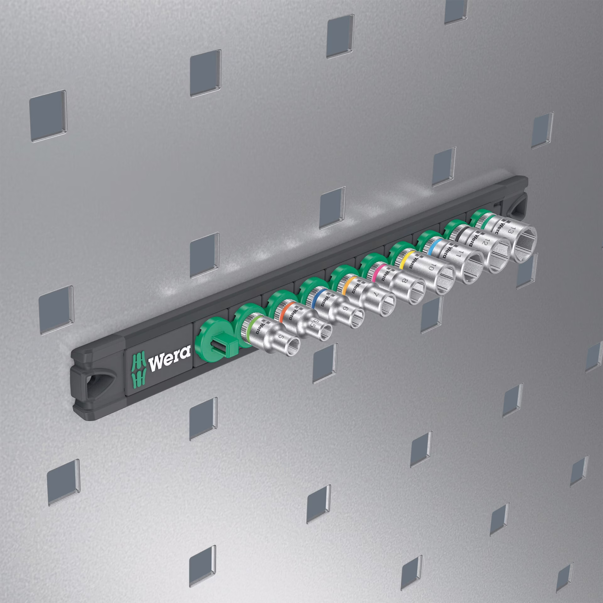 Steckschlüsseleinsatzset 4 Zyklop 9-tlg.Antr.6,3mm (1/4) Zoll