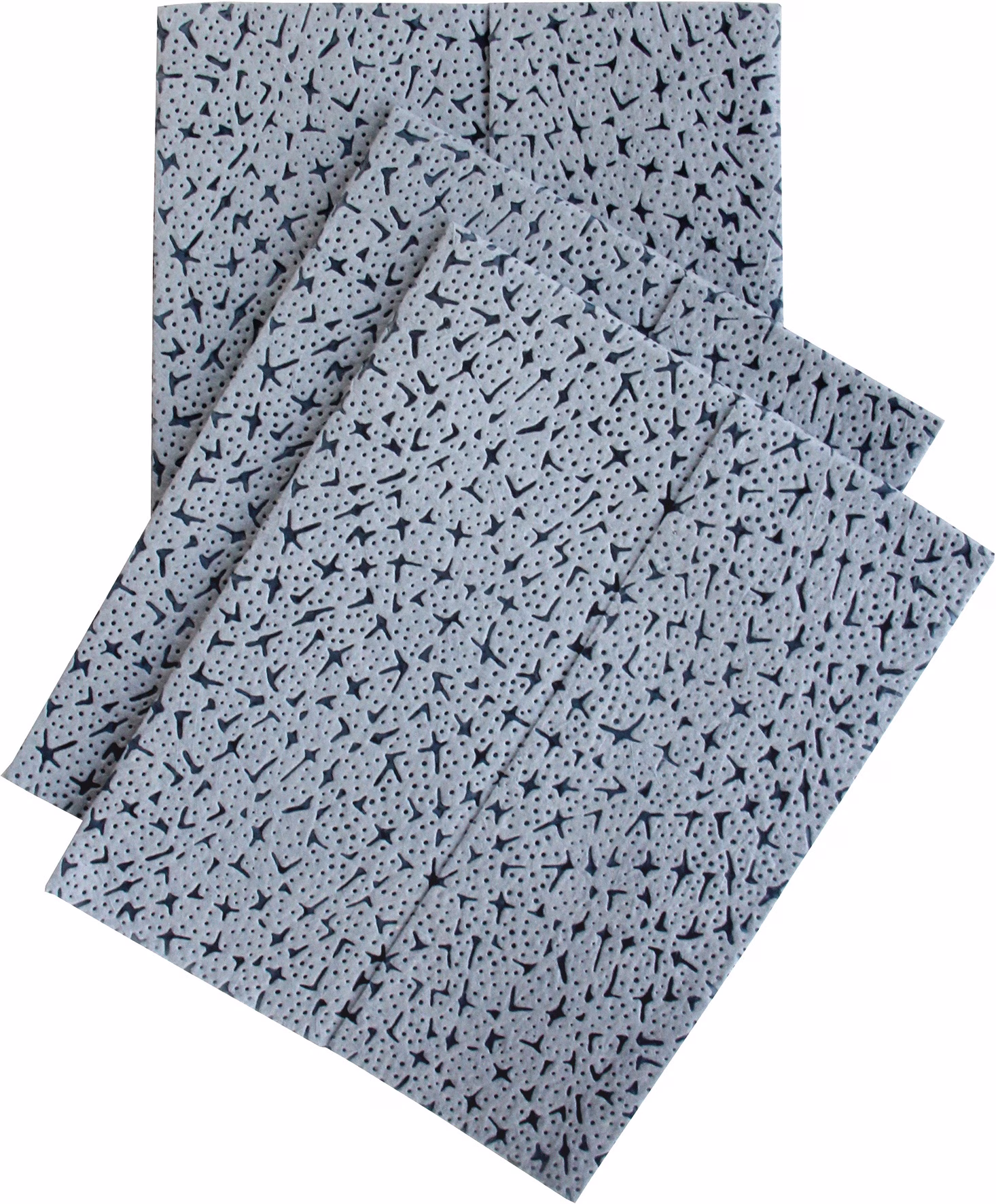 Putztuch WIPEX STAR L.ca.360 mmxB.ca.380mm blau 1-lagig
