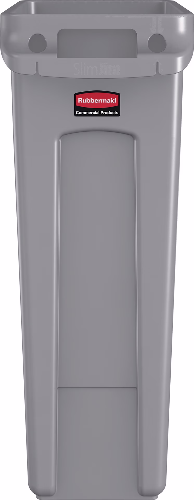 Wertstoffsammler 87l H762xB279xT558mm grau m.Lüftungskanälen