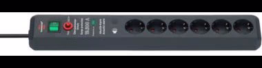 brennenstuhl® Steckdosenleiste Secure-Tec 19.500 A