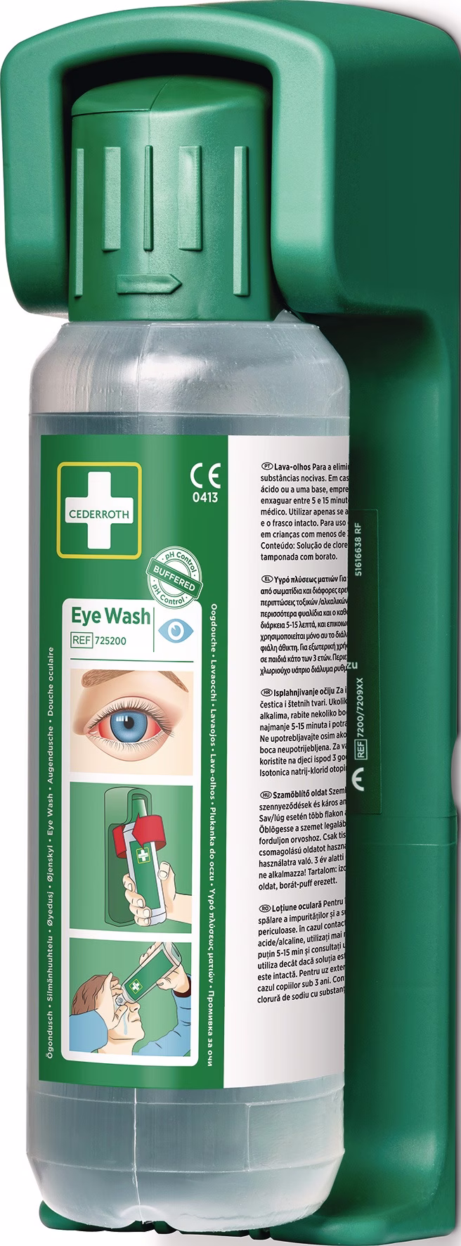 Augenspülflasche 2 x 0,5l DIN EN15154-4