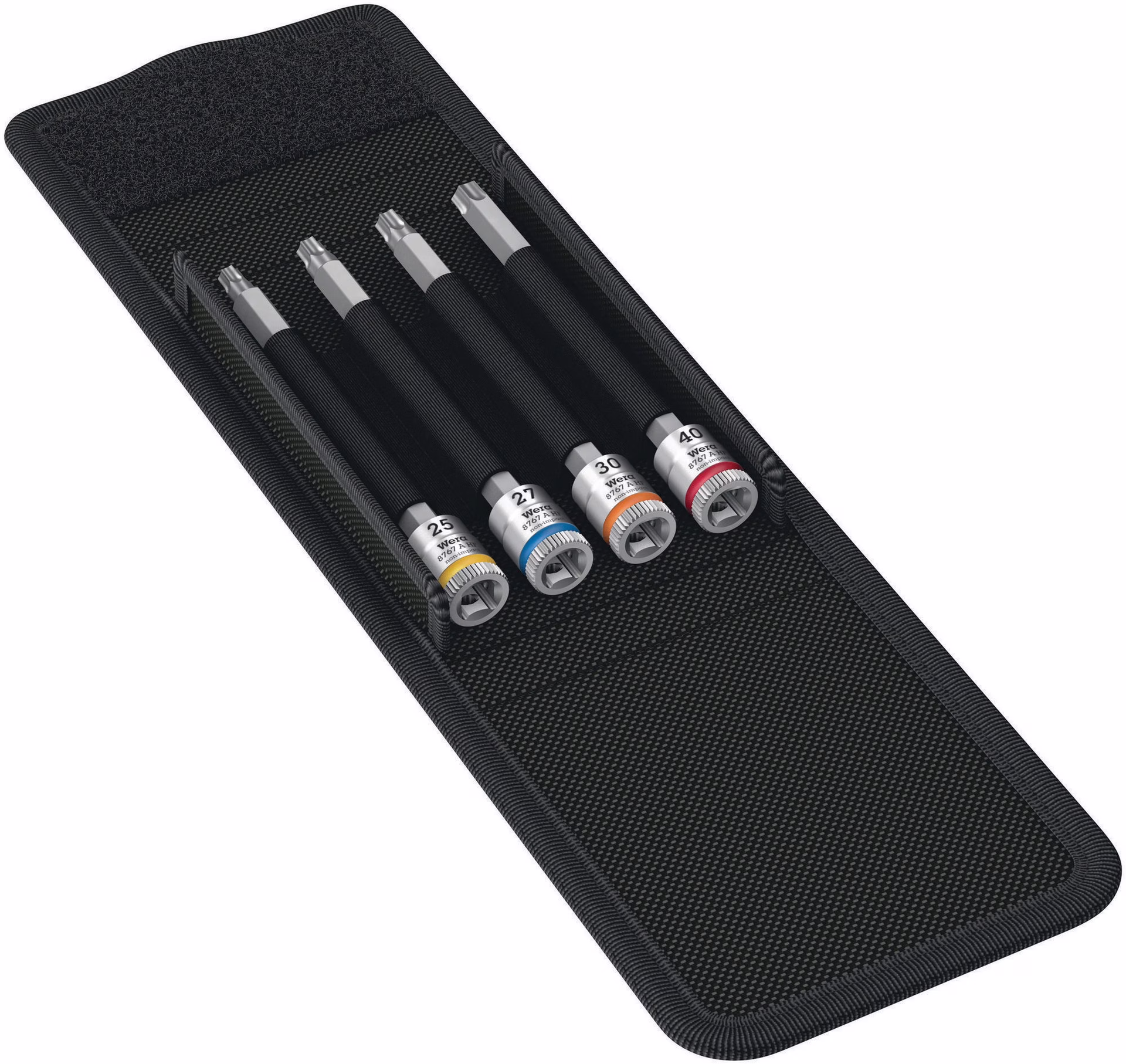 Steckschlüsselsatz 8767 A TORX® HF 1 4-tlg.1/4 Zoll T 25-T40