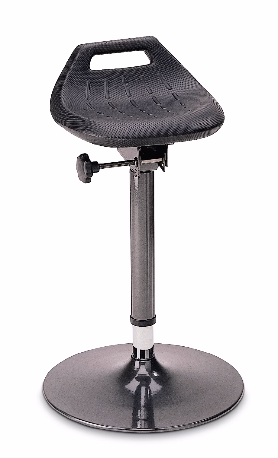 Stehhilfe Integralschaum Sitz-H.650-850mm STA anthrazit Tellerfuß