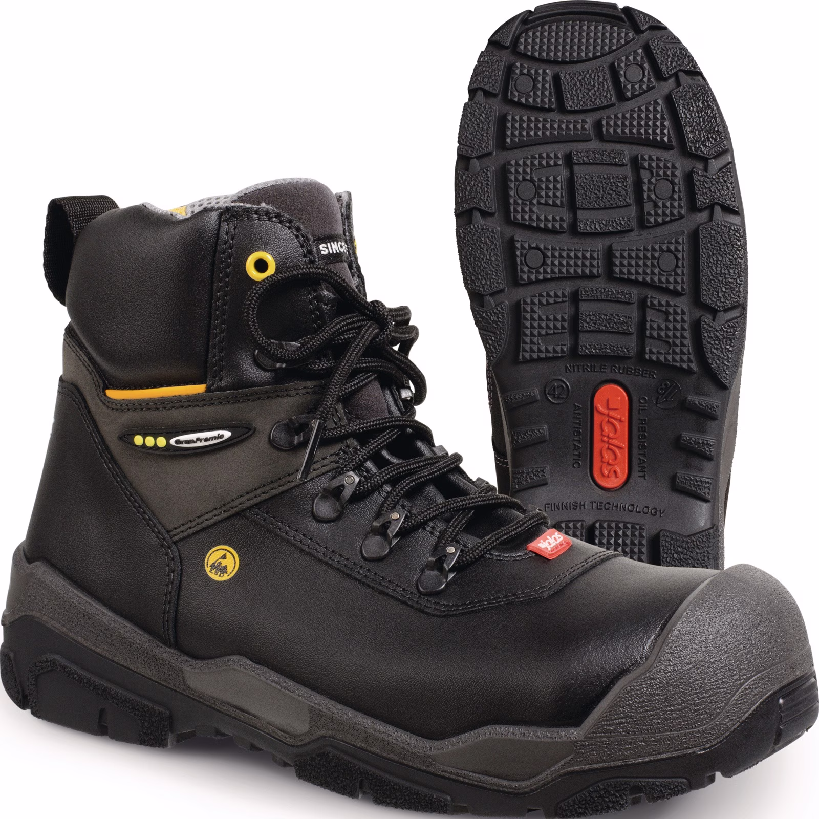 Sicherheitsstiefel GRAN PREMIO 1828 Gr.41 schwarz S3 SRC CI HRO HI