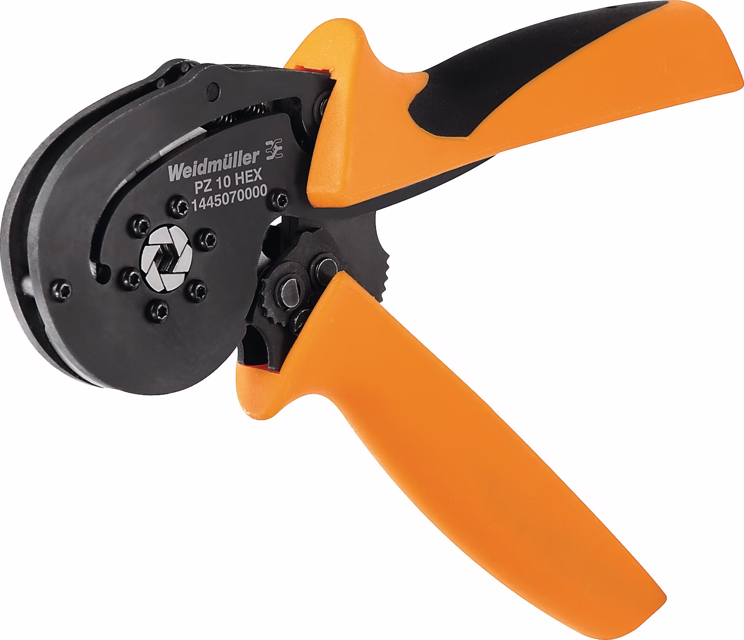 Crimpzange PZ 10 HEX L.195mm 0,25-10 (AWG 26...8)mm²