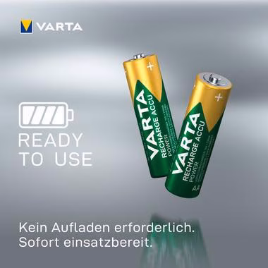 Akku Recharge Accu Power AA/Mignon 4 St./Pack.