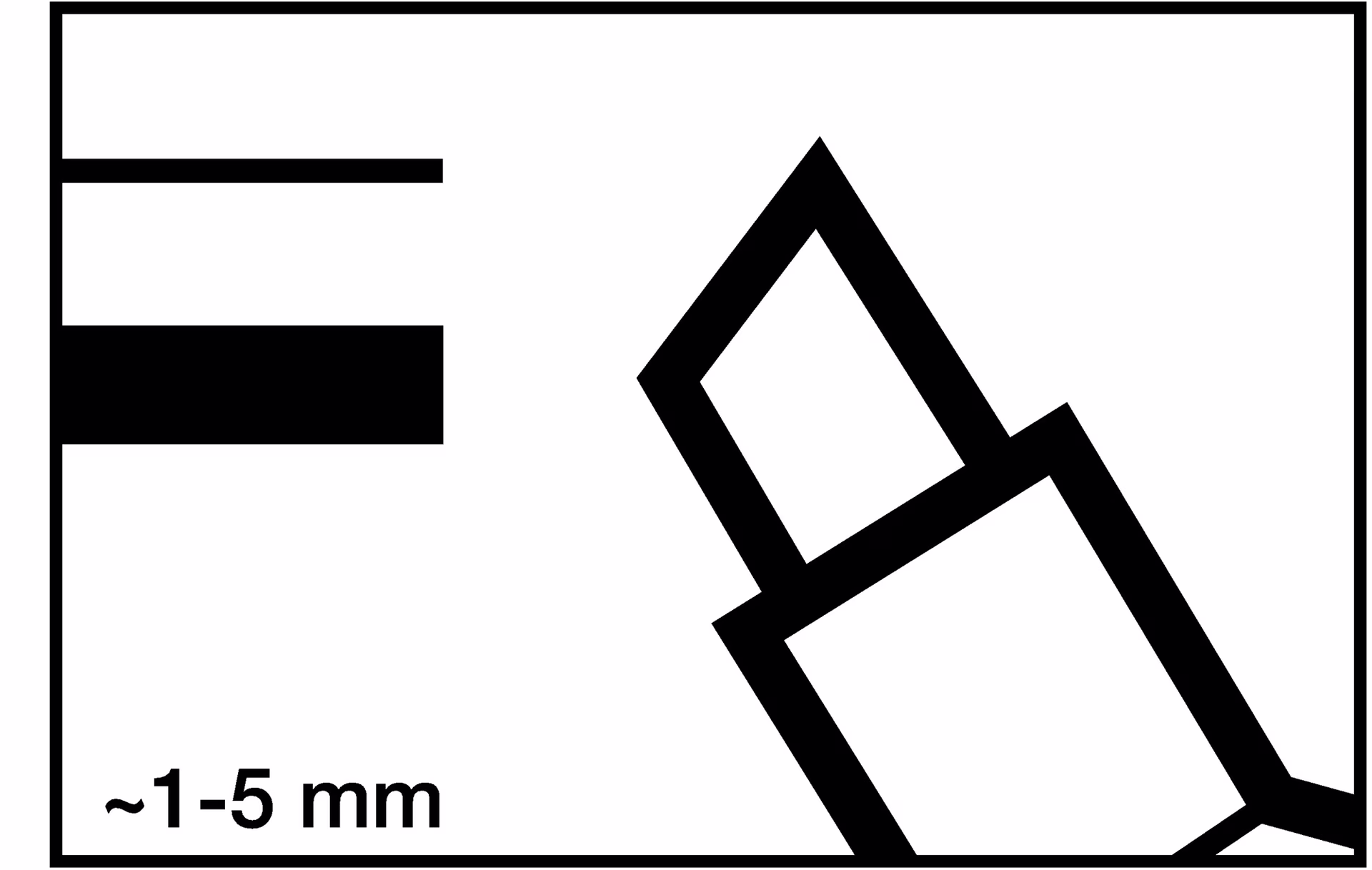 Permanentmarker 3300 rot Strich-B.1-5mm Keilspitze
