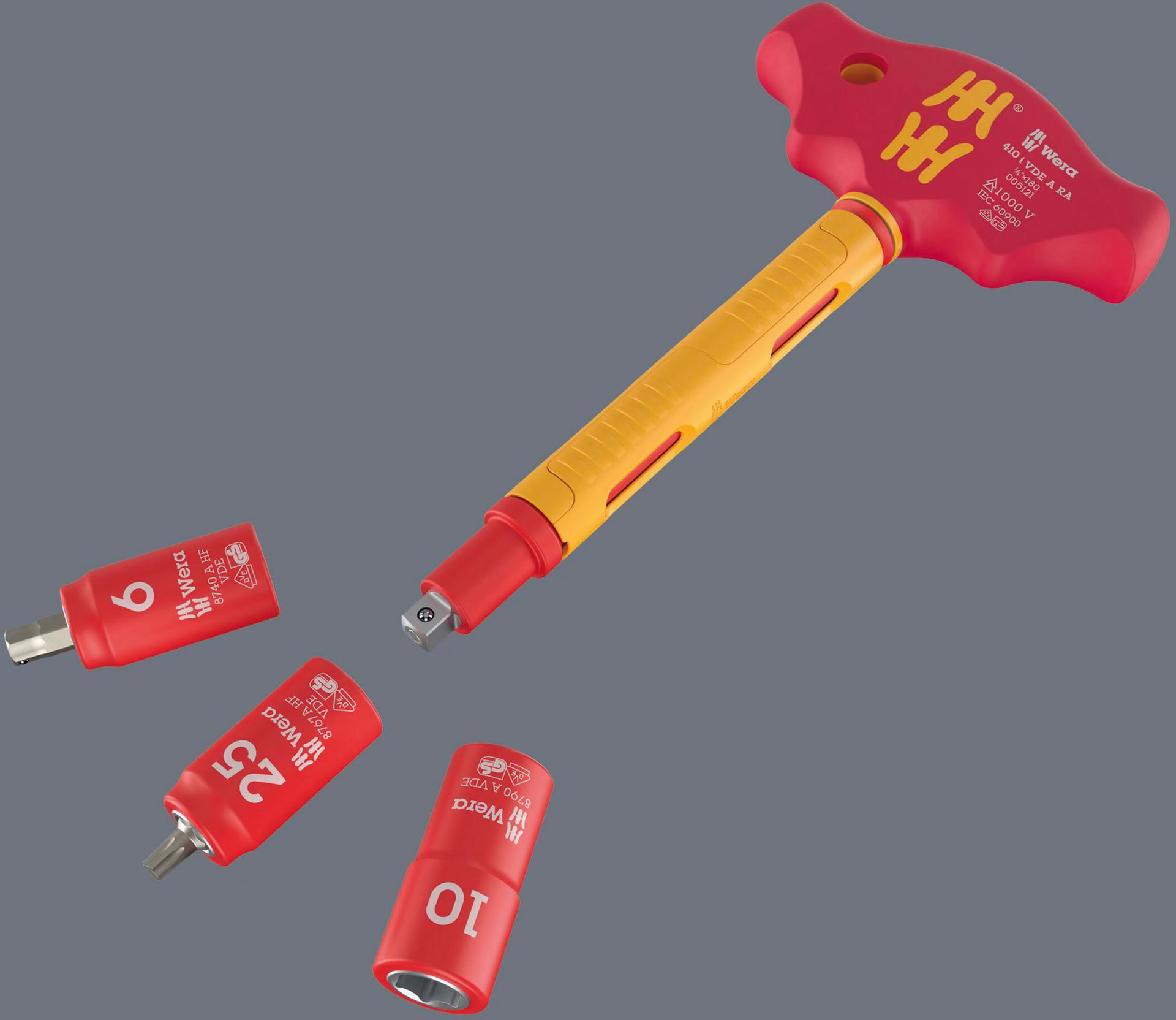 Schraubendrehersatz Kraftform Kompakt VDE 24 Allrounder 1 25-tlg.VDE