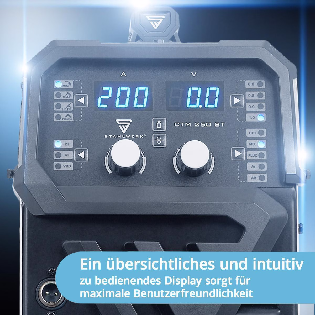 Inverterschweißgerät CTM-250 ST Einzelgerät m.Zub.3m