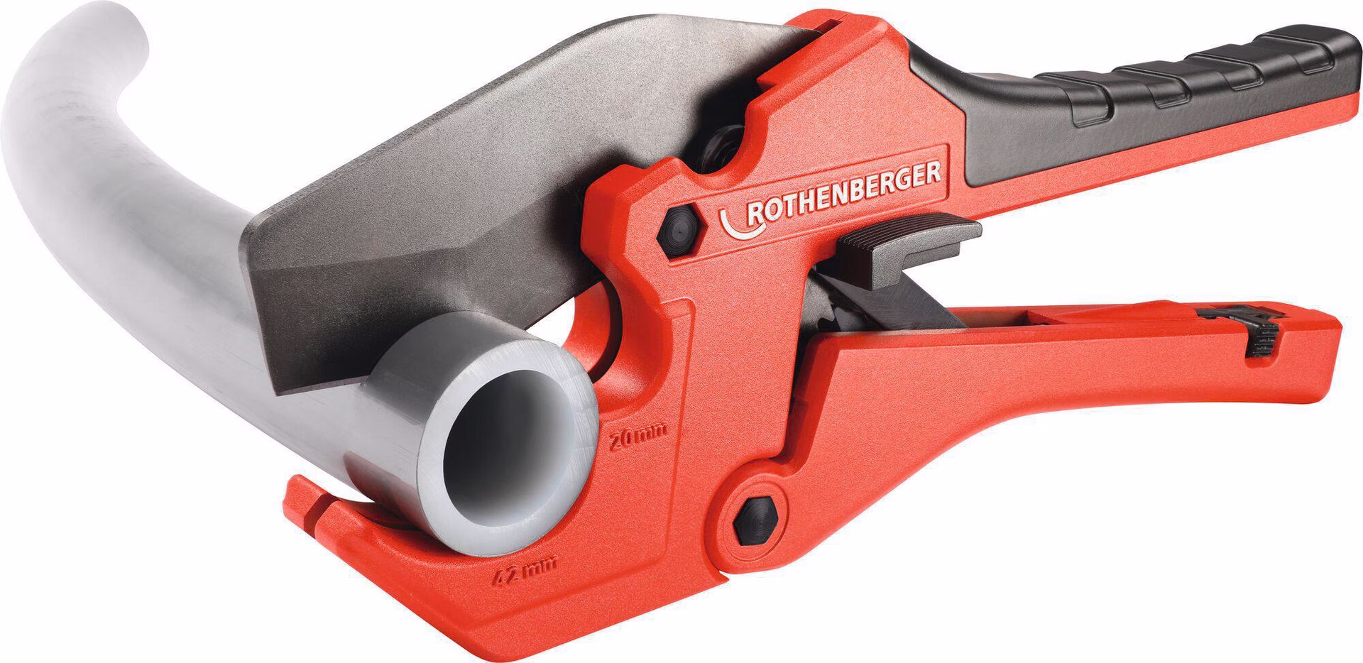 Kunststoffschere ROCUT® 42 TWIN CUT 0-42mm PE/MSR/PEX/PB/PVC/PPR