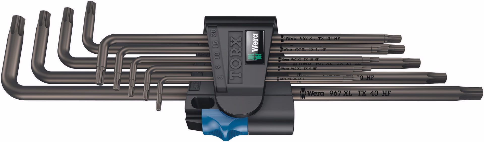 Winkelschlüsselsatz 967/9 TX XL HF 1 9teilig m.Haltefunktion zinkphosphatiert