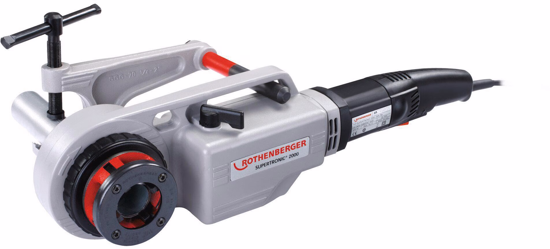 Gewindeschneidmaschine SUPERTRONIC® 2000 Set,BSPT R 1/2-2Zoll 1010W