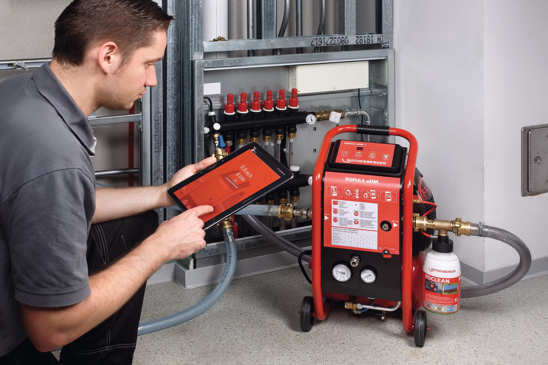 Spülkompressor ROPULS eDM max.Betriebsdruck 8bar Netzspannung 230/50 V/Hz