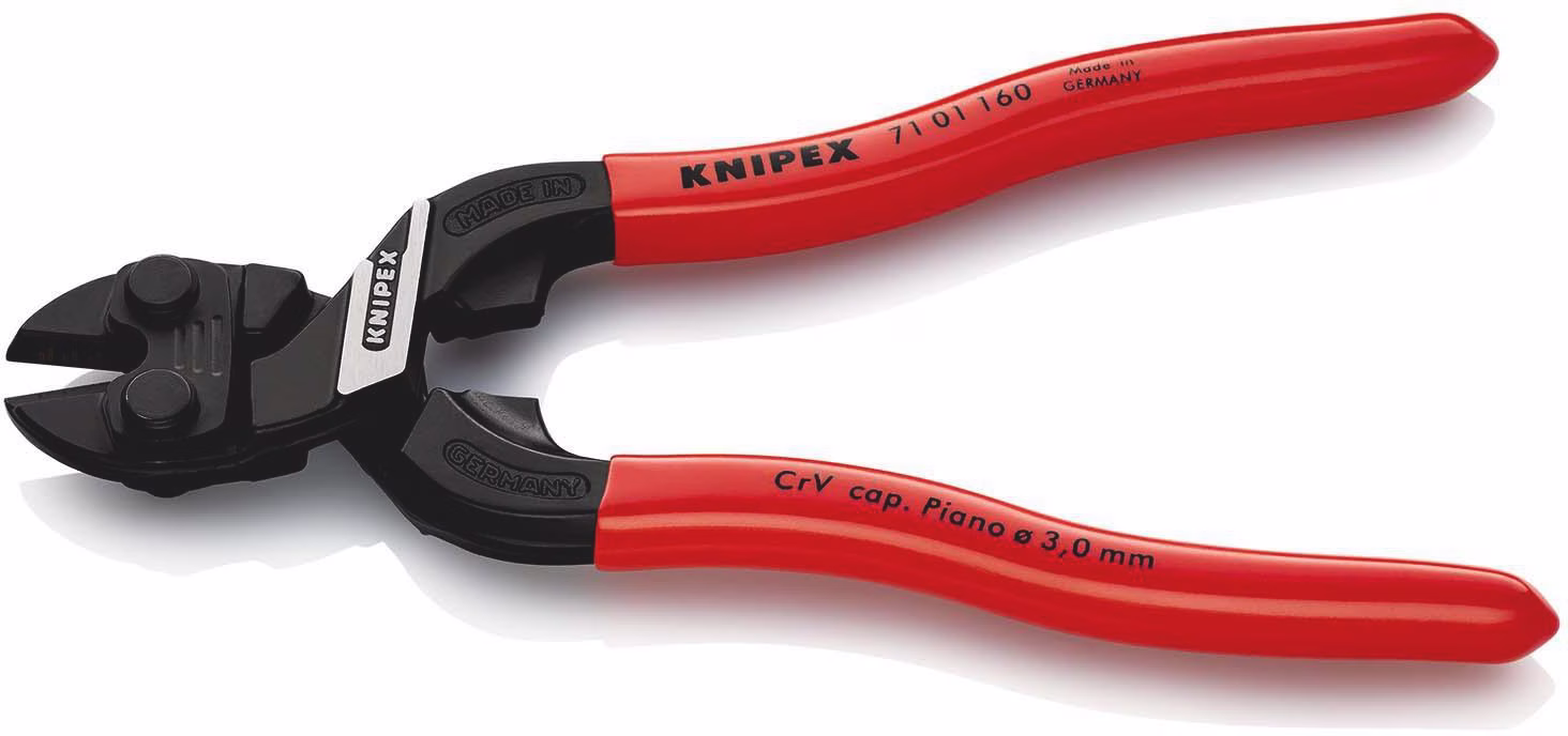 Kompaktbolzenschneider CoBolt® L.160mm Ku.-Überzug ger.3mm o.Aussparung
