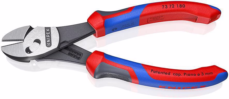 Hochleistungsseitenschneider TwinForce® L.180mm pol.Comfort-Griff