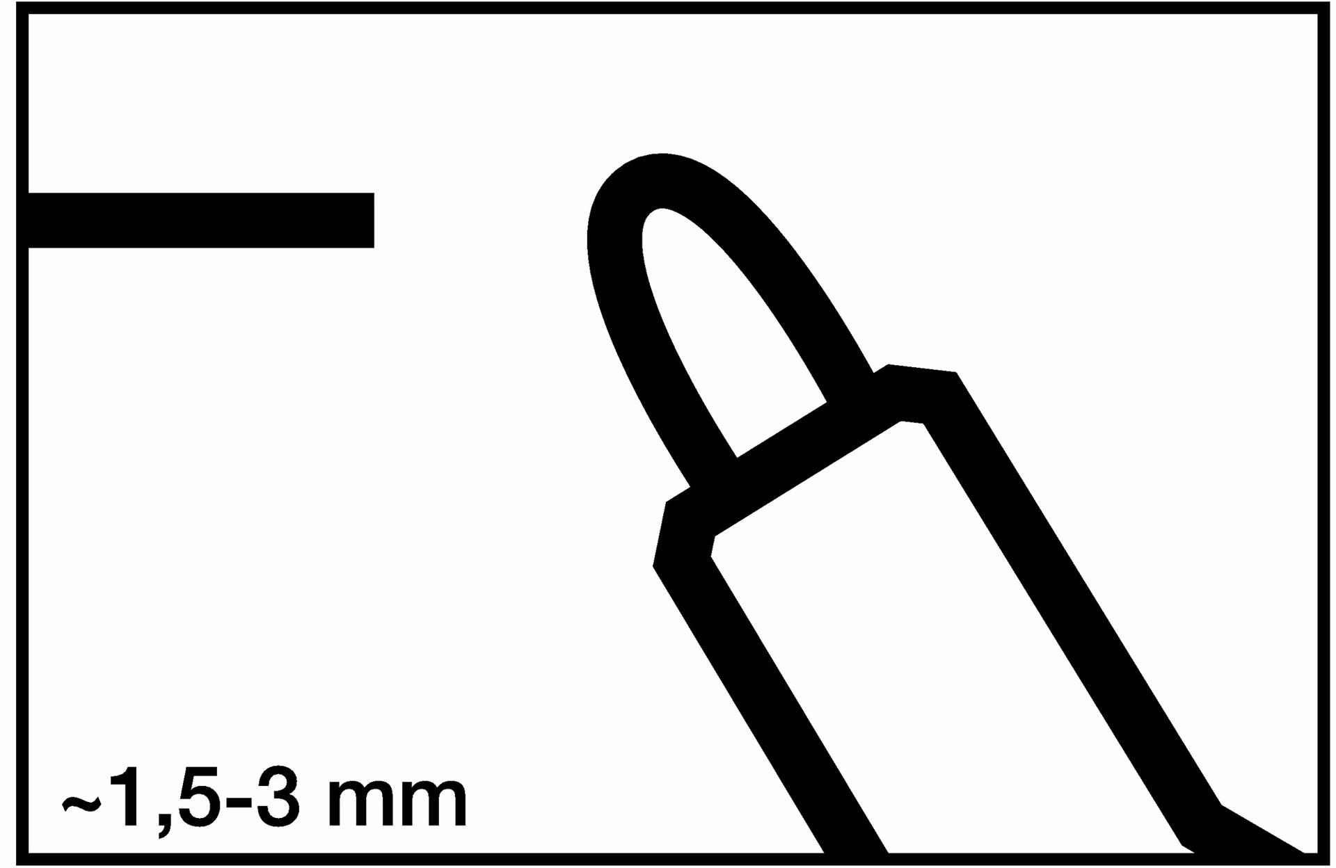 Whiteboardmarker 250 Strichbreite 1,5-3 mm Rundspitze EDDING