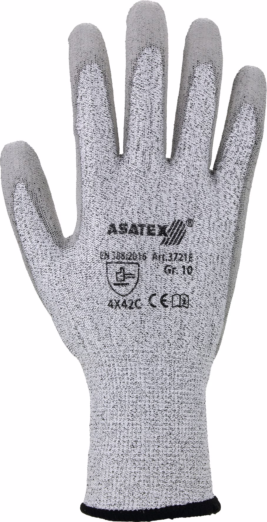 Schnittschutzhandschuhe grau/grau EN 388 PSA II 10PA