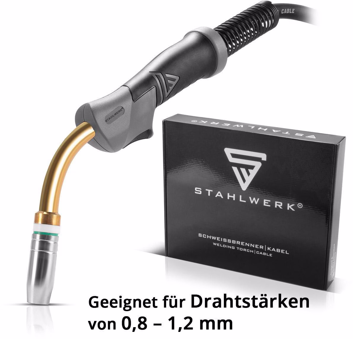 Schweißbr.AK25/MB25 Gaskühlung 5m
