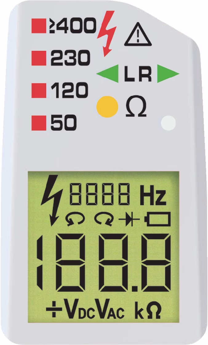Spannungs-/Durchgangsprüfer DUSPOL® dig.1-1000 V AC/1-1200 V DC