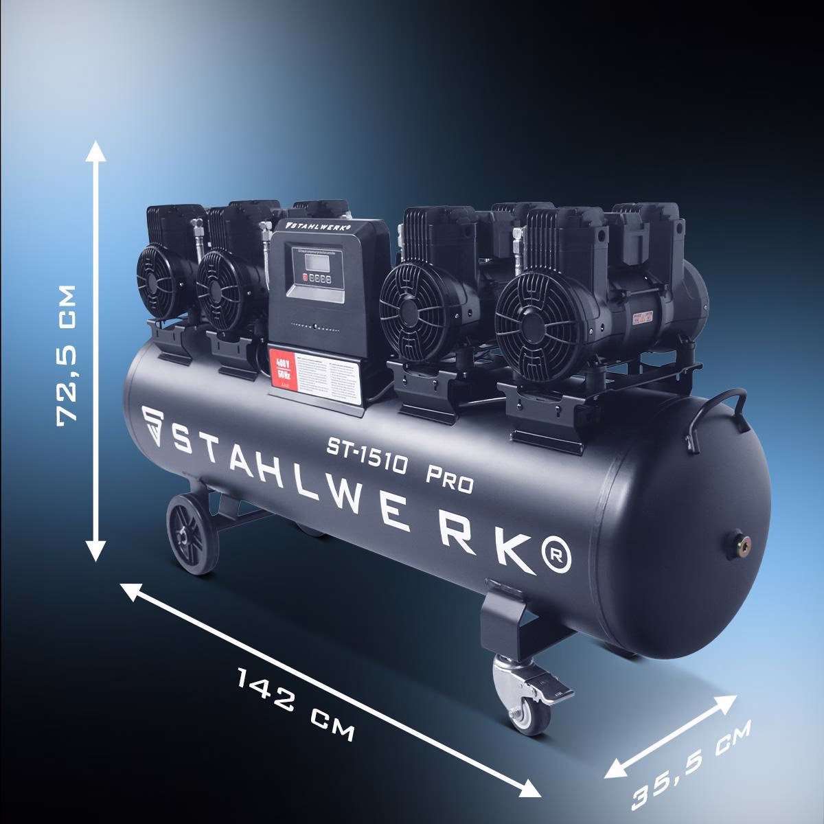 Kompressor ST-1510 Pro 1000l/min 10bar 150l