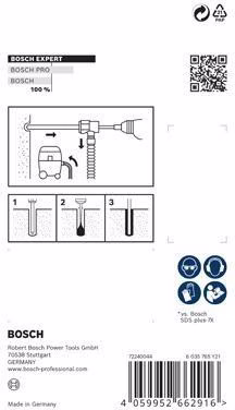 Hammerbohrer-Set EXPERT SDS Clean plus-8X D.8mm Gesamt-L.225mm Arbeits-L.100mm