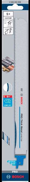 Säbelsägeblatt PRO Thick Metal precise S1237HBF L.300mm B.25 mm 5 St./Karte