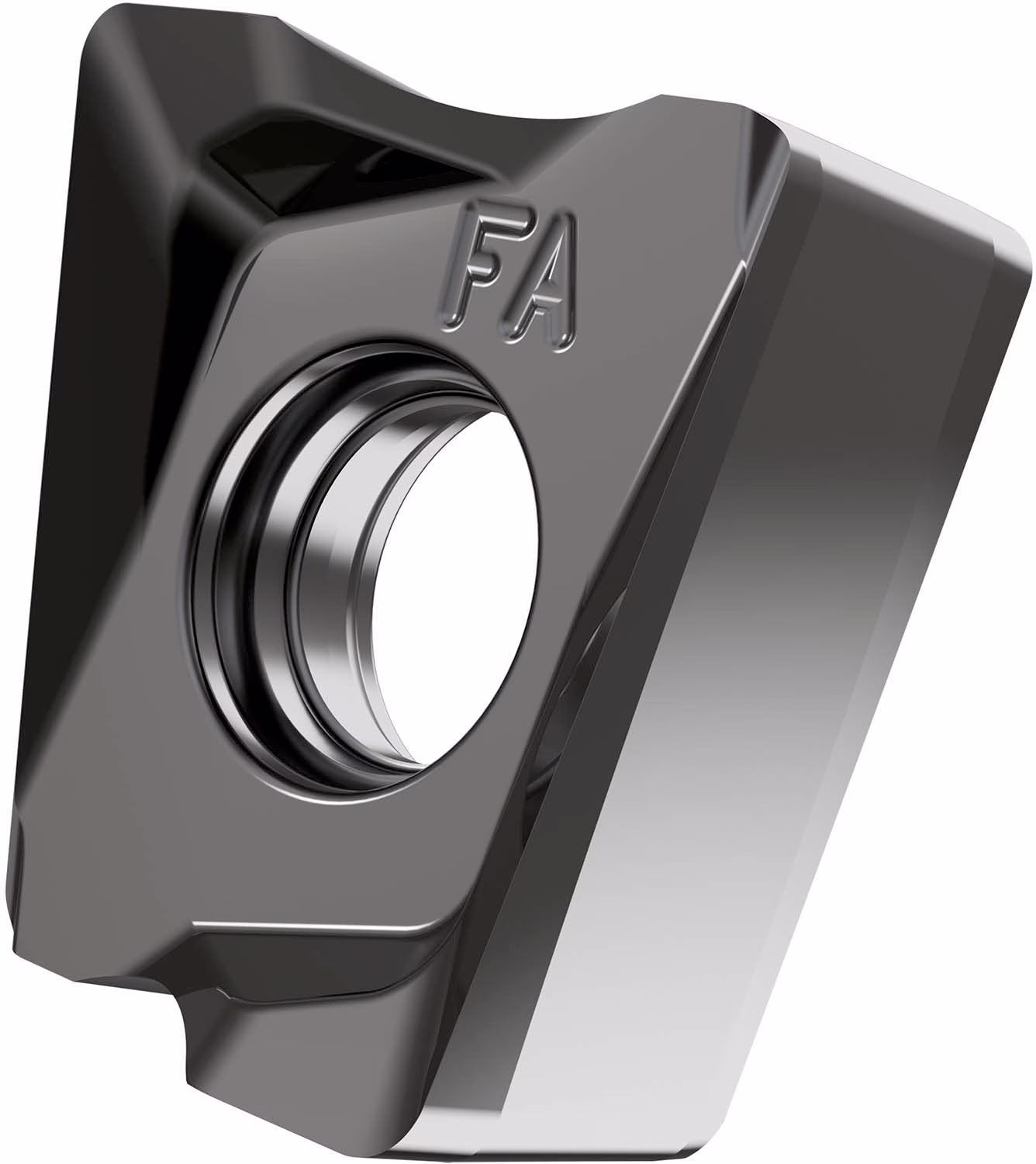 Fräswendeschneidplatte ISO LNGX Silber