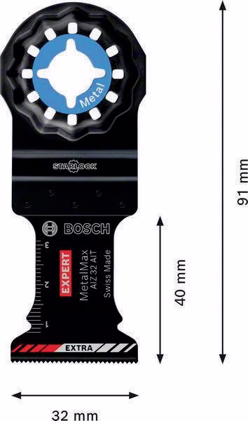 Tauchsägeblatt AIZ 32 AIT B.32mm Eintauch-T.40mm 10 St.Starlock