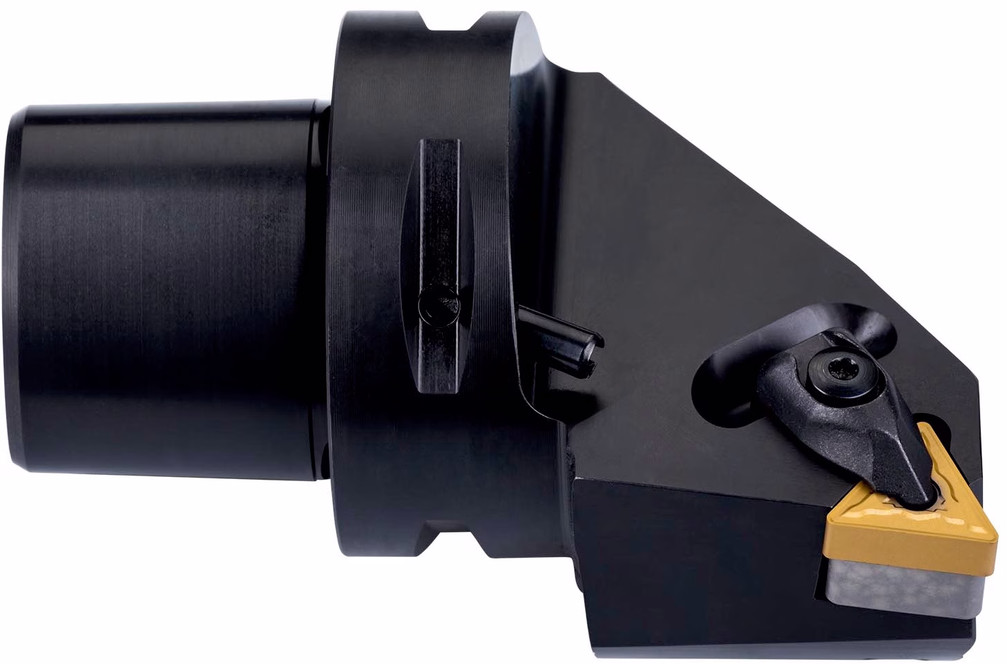 Klemmhalter ISO C4-DTJNL-27050-16 D.40mm m. Polygonkupplung Linkslauf