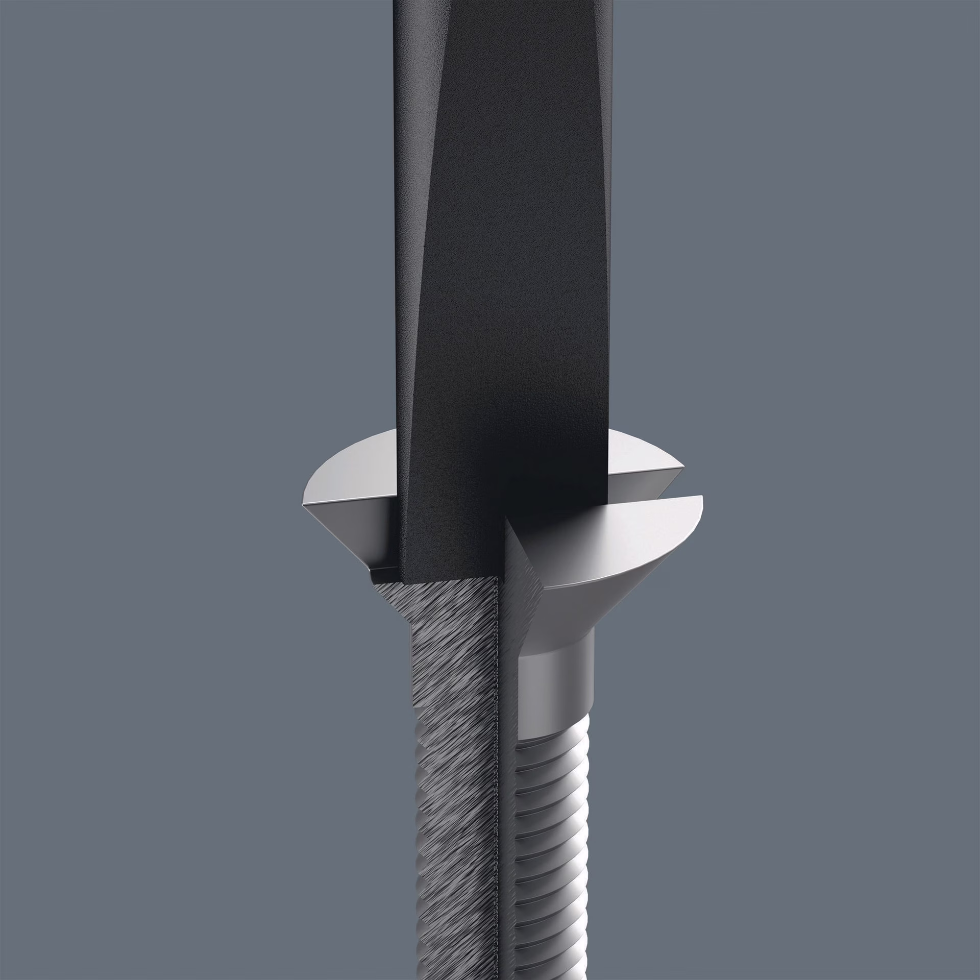 Elektronik-Feinmechanik-Schraubendreher 2035 3mm Klingen-L.50mm