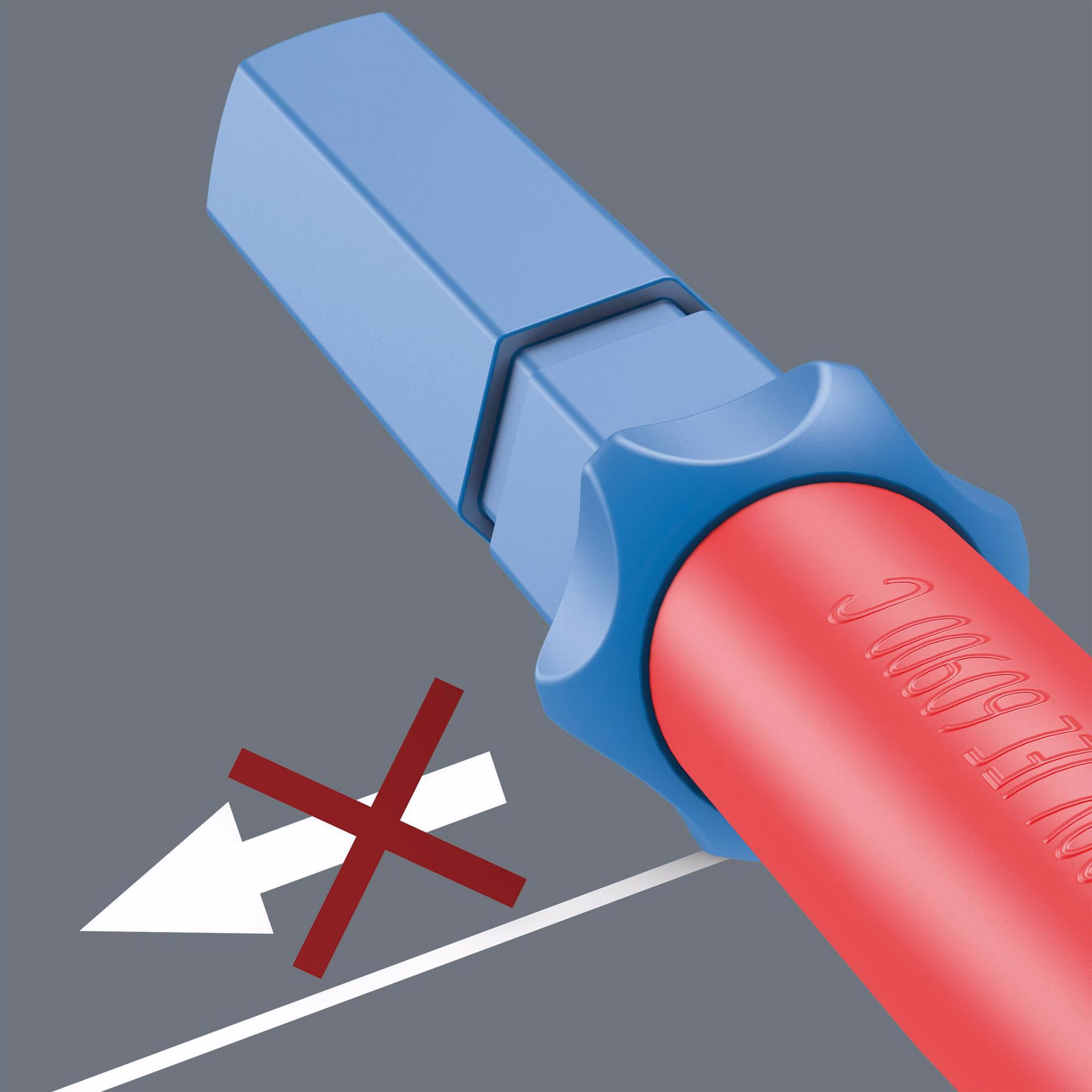 Wechselklingen KK VDE 64 i TiE SW 3mm L.157mm Hex-Plus Black Point 6-kant 9mm