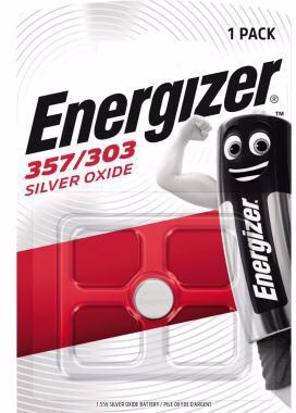Energizer® Knopfzelle 357/303 Silberoxid 138 mAh
