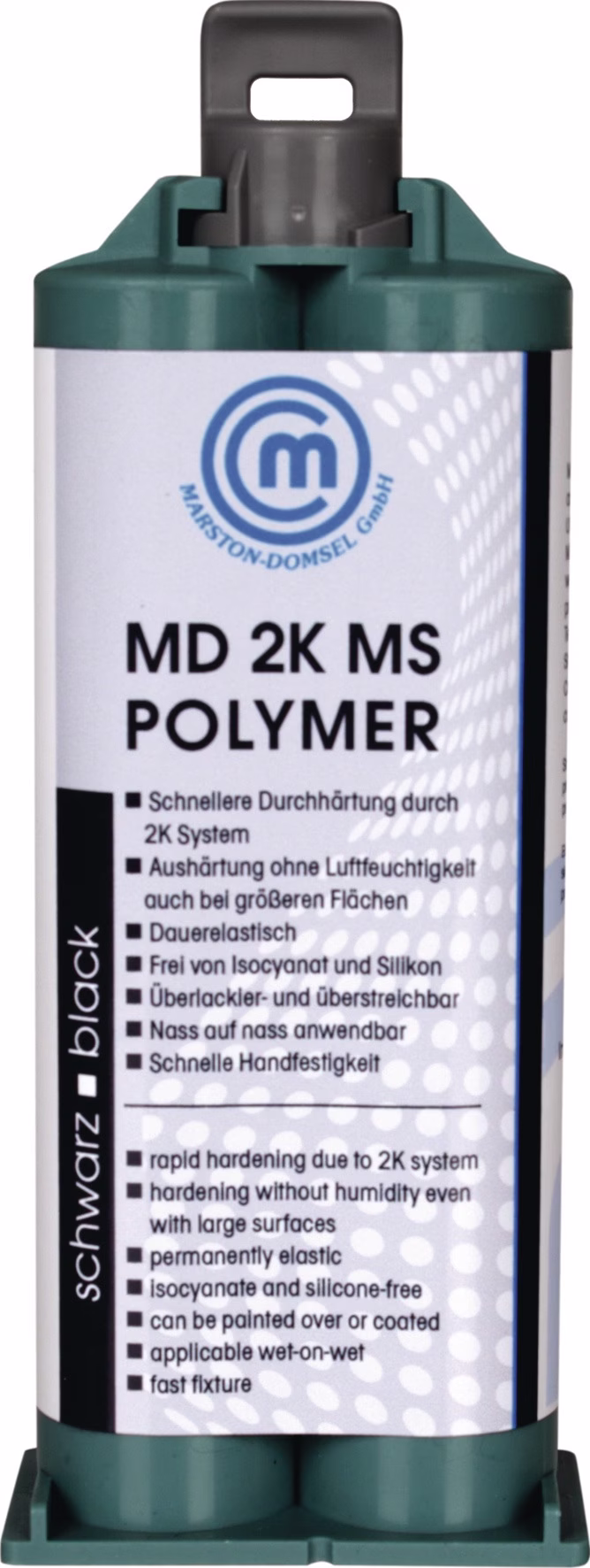 2K-Hybrid-Polymer MD-MS 65g schwarz Doppelkart