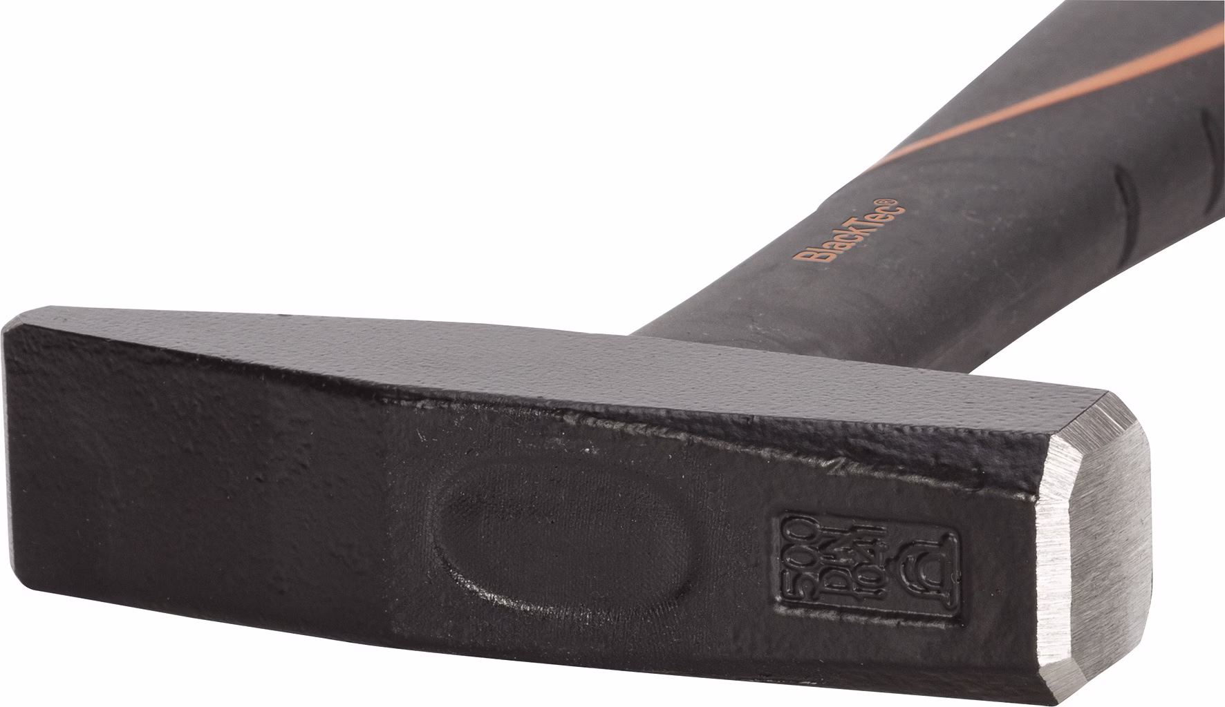 Schlosserhammer BlackTec® 200g L.300mm Stiel-L.300mm 3K-Kunststoff-Stiel