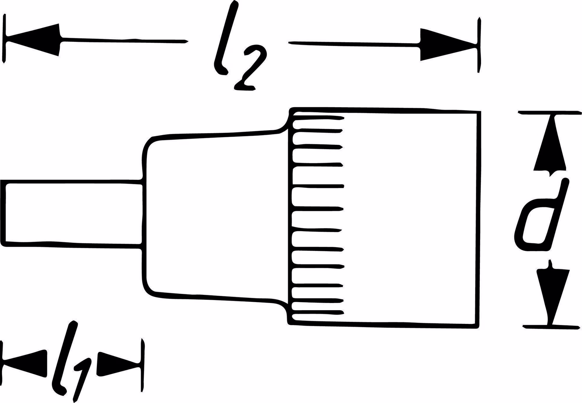 Steckschlüsseleinsatz 8801 3/8 Zoll 6-kant SW 6mm L.65mm