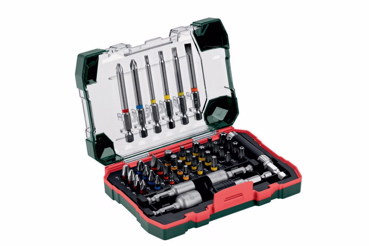 Werkzeugset 43teilig Bits/Nüsse/Bithalter