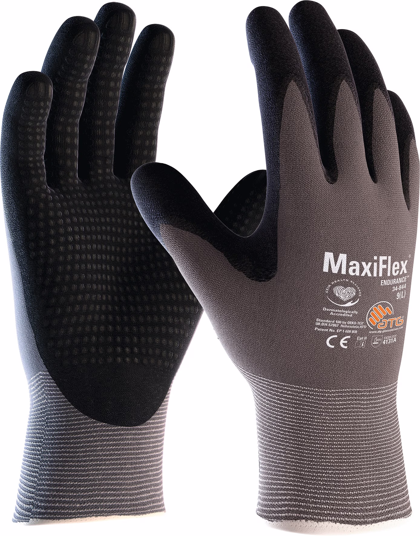 Handschuhe MaxiFlex® Endurance™ 34-844 Nylon m.Nitrilschaum EN 388 PSA-Kategorie II ATG